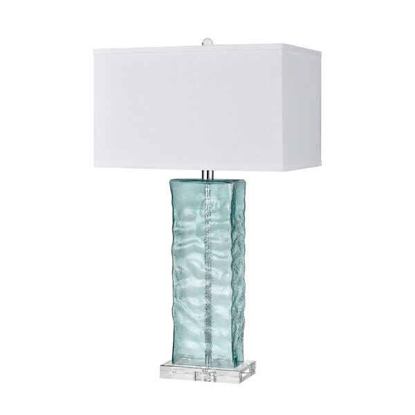 Arendell Light Blue and Clear One-Light Table Lamp, image 2