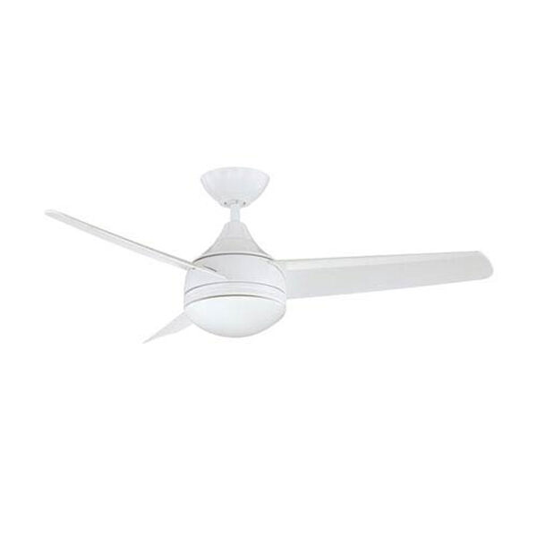 Moderno White 42-Inch LED Ceiling Fan, image 1