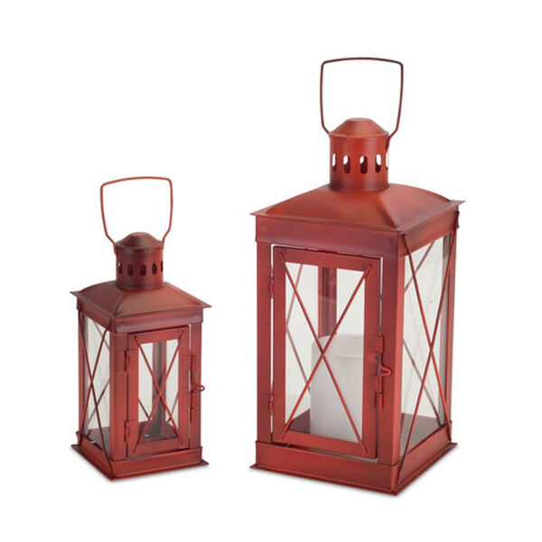 Red Lantern, Set of Two, image 1