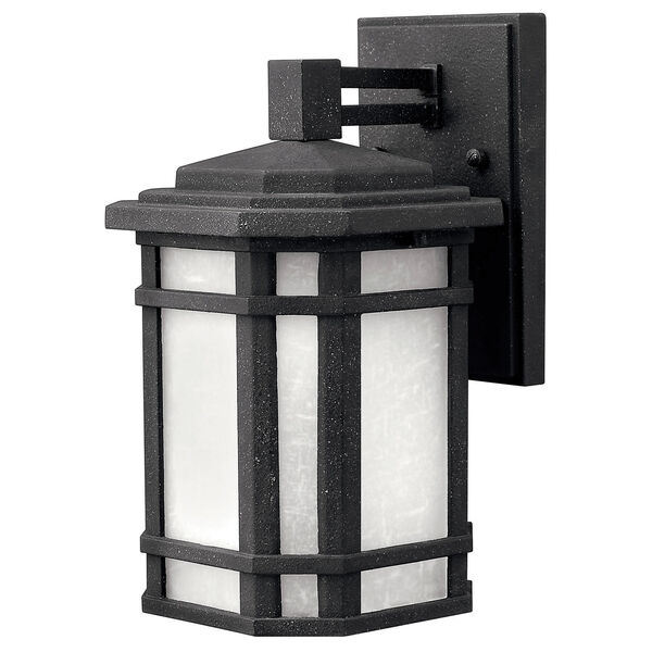 Cherry Creek Vintage Black 11-Inch One-Light Outdoor Wall Mount, image 1
