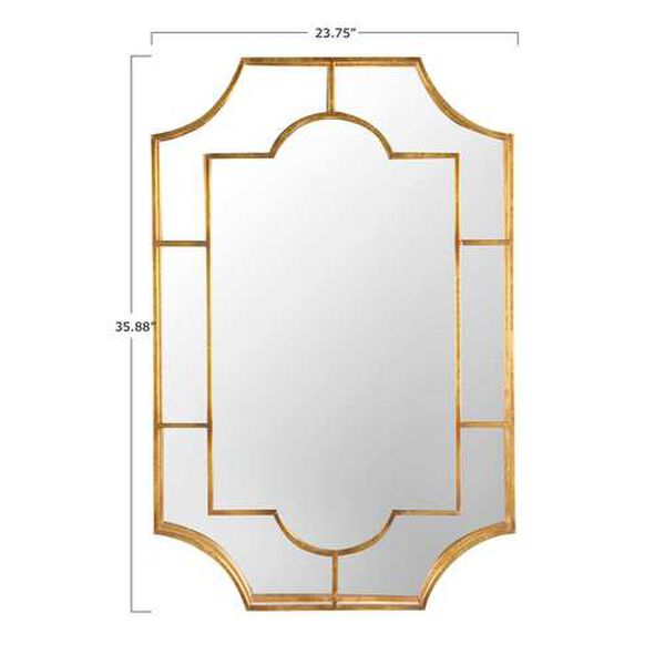 Gold 24 x 36-Inch Wall Mirror, image 5