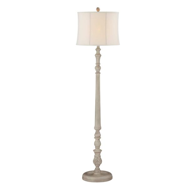 Homer Gray One-Light Floor Lamp, image 1