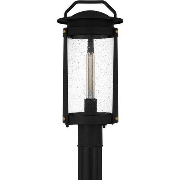 Clifton Earth Black One-Light Outdoor Post Mount, image 4