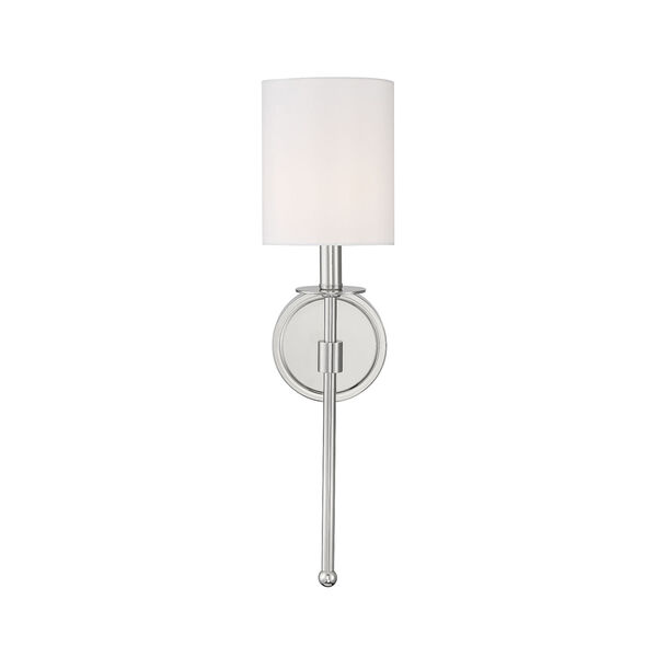 Lyndale Polished Nickel One-Light Wall Sconce, image 3