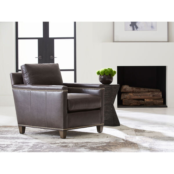 Carrera Brown Strada Leather Chair, image 3