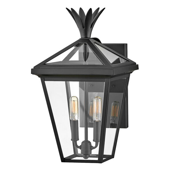Palma Black Two-Light Outdoor Wall Mount, image 1