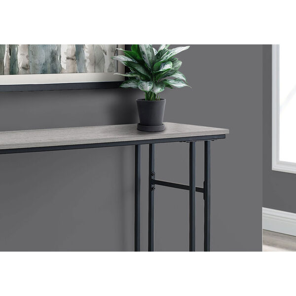 Gray 14-Inch Console Table, image 3