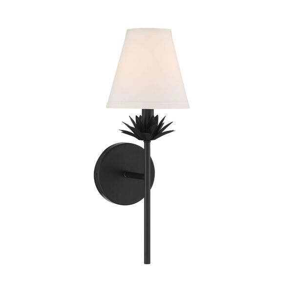 Lowry Matte Black 17-Inch One-Light Wall Sconce, image 4