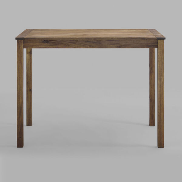 Dark Brown Outdoor Counter Height Table, image 5