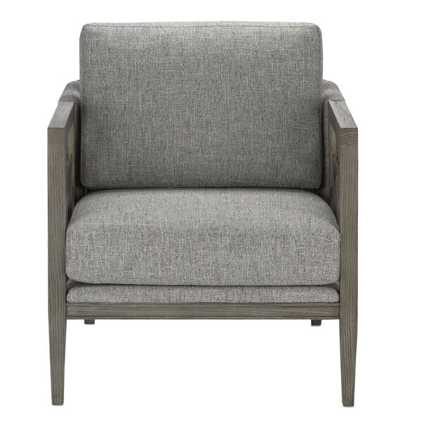 Royce Winter Gray Silver Occasional Chair, image 2