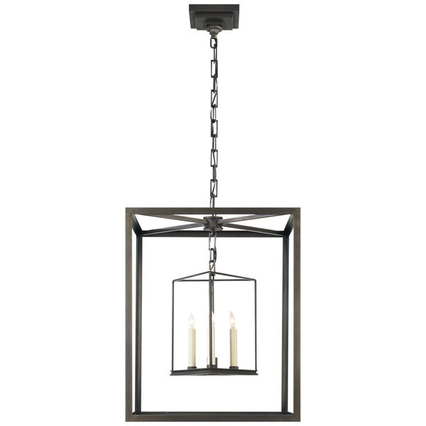 Osborne Lantern in Aged Iron by Chapman and Myers, image 1