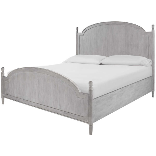 Pryce Dover White Panel Bed, image 1