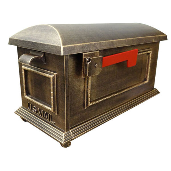 Traditional Bronze Curbside Mailbox, image 1
