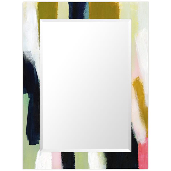 Sunder Multicolor 40 x 30-Inch Rectangular Beveled Wall Mirror, image 6
