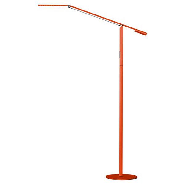 Equo Orange LED Floor Lamp - Warm Light, image 1