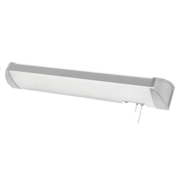 Ideal Brushed Nickel 40-Inch Two-Light Integrated LED Overbed Wall Sconce, image 1