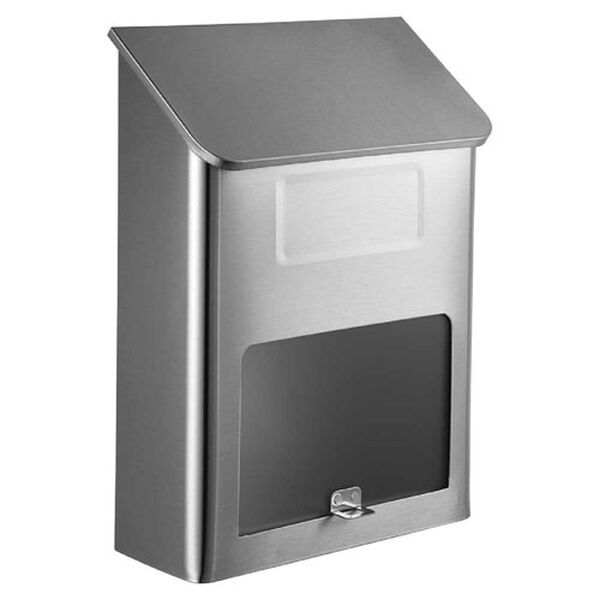 Metros Mailbox Stainless Steel with Window, image 1