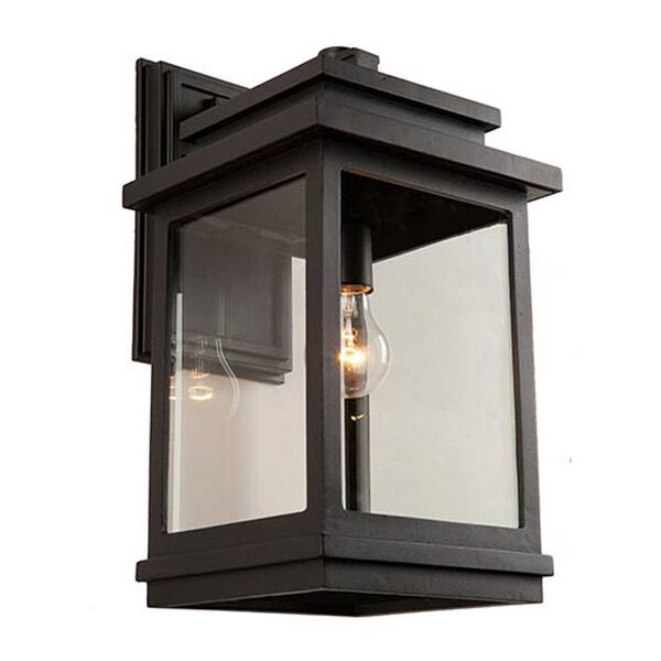 Fremont Oil Rubbed Bronze One-Light 7-Inch Wide Outdoor Wall Sconce, image 1