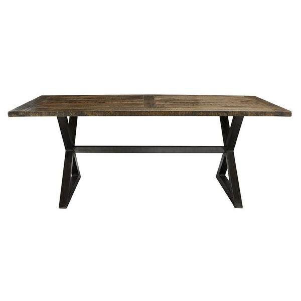 Kenny Brown and Black Dining Table, image 3