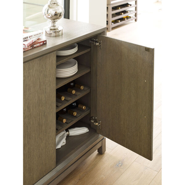 Highline by Rachael Ray Greige Credenza, image 6