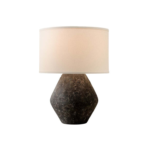 Artifact Graystone Table Lamp with Linen shade, image 1