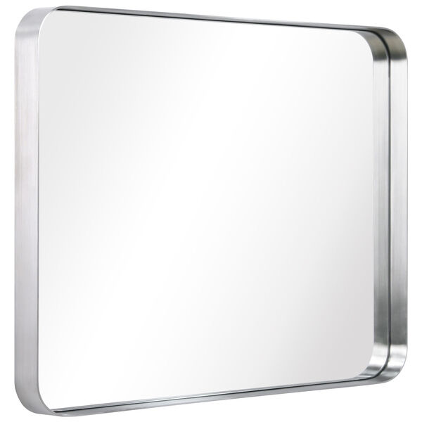 Silver 22 x 30-Inch Rectangle Wall Mirror, image 4
