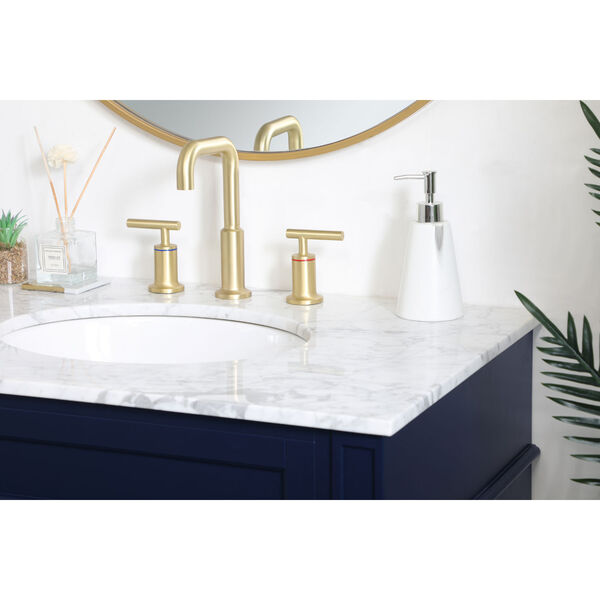 Williams Blue 32-Inch Vanity Sink Set, image 5