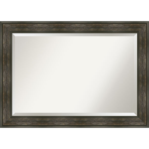 Rail Brown 42W X 30H-Inch Bathroom Vanity Wall Mirror, image 1