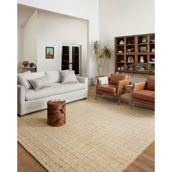 Chris Loves Julia Polly Straw and Ivory Area Rug, image 2