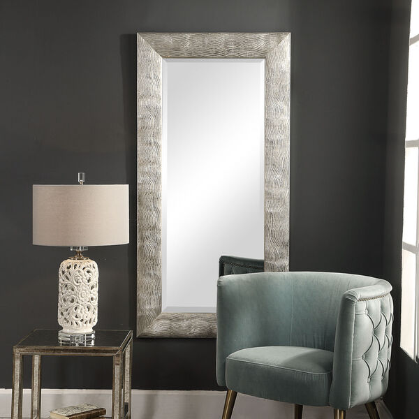 Maeona Silver Wall Mirror, image 1