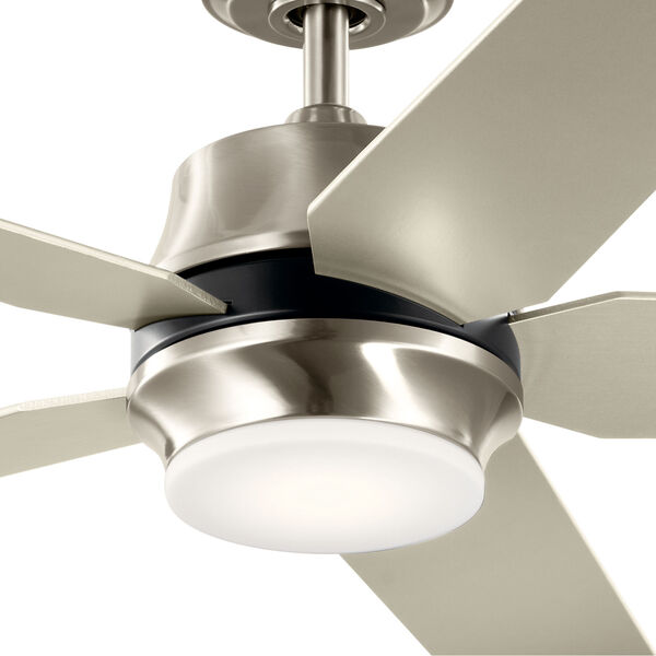 Maeve Brushed Stainless Steel 52-Inch Integrated LED Ceiling Fan, image 4