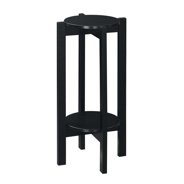 Newport Black 31-Inch Plant Stand, image 4