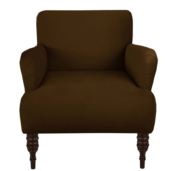 Velvet Chocolate 33-Inch Chair, image 2