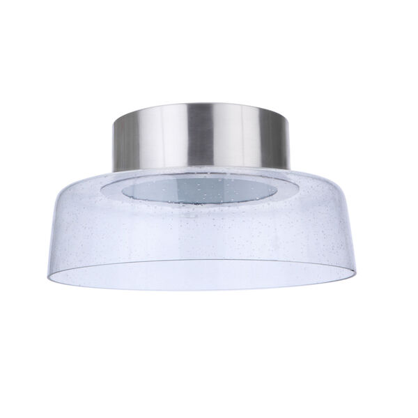 Centric Brushed Polished Nickel 11-Inch LED Flushmount, image 4