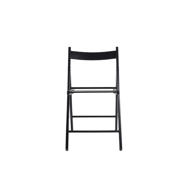 Rosalia Black Folding Chair, Set of Four, image 2
