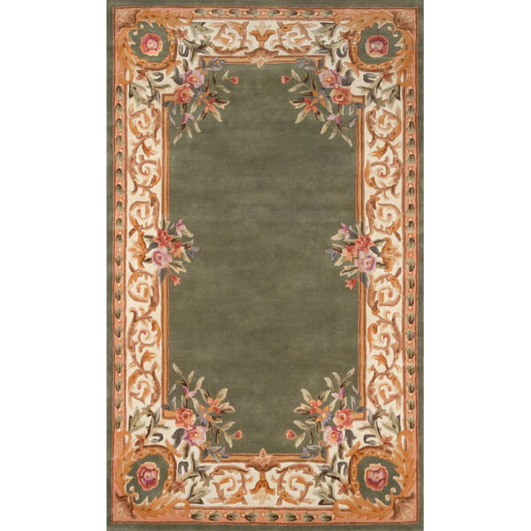 Harmony Sage Rectangular: 3 Ft. 6 In. x 5 Ft. 6 In. Rug, image 1
