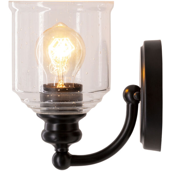 Brewer Clear and Black One-Light Wall Sconces, image 3
