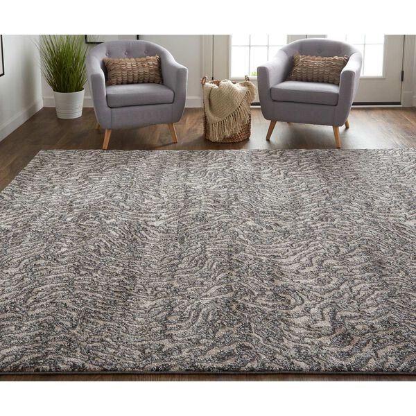 Vancouver Gray Taupe Ivory Area Rug, image 4