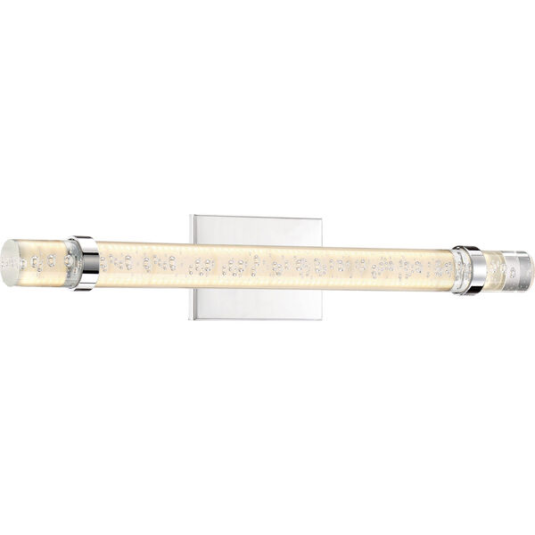 Platinum Collection Bracer Polished Chrome 26-Inch LED Bath Light, image 1