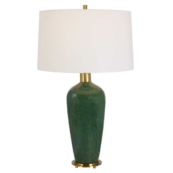 Verdell Mossy Green One-Light Table Lamp, image 1