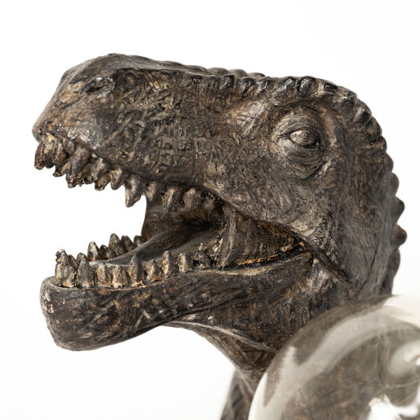 Raptor Dark Brown One-Light Tyrannosaurus Rex Table Lamp, image 6