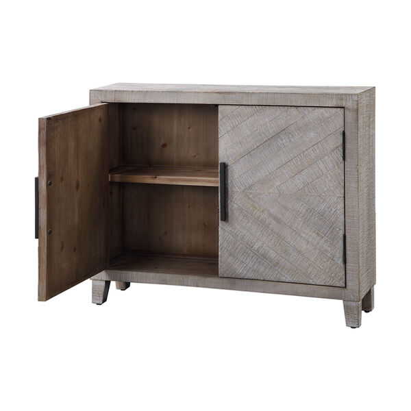 Adalind White Washed Accent Cabinet, image 4