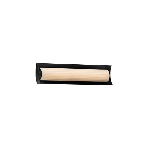 Porcelina  Matte Black 21.5-Inch LED Bath Bar, image 1