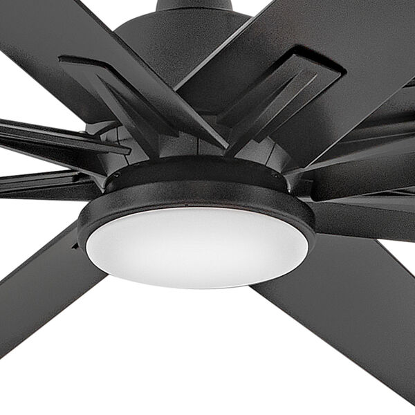 Concur Matte Black 66-Inch LED Ceiling Fan, image 6