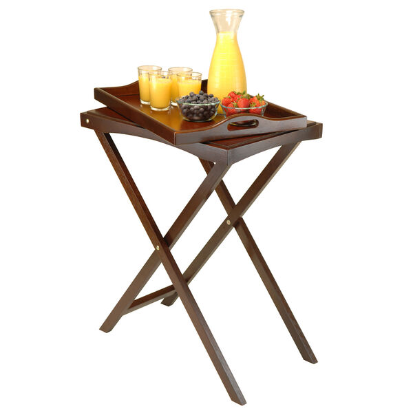 Devon Butler Table with Serving Tray, image 2