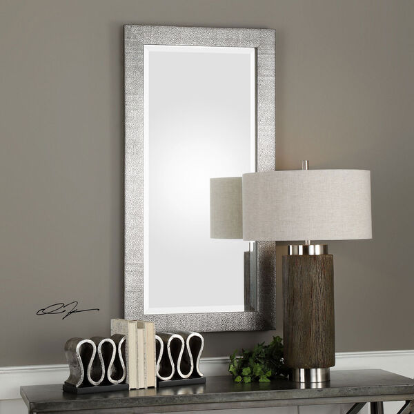 Tulare Metallic Silver Mirror, image 2