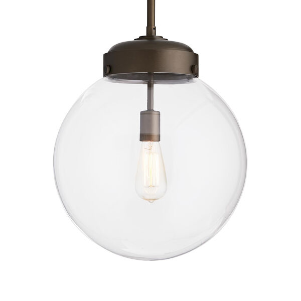 Reeves Brown 15.5-Inch One-Light Outdoor Pendant, image 2