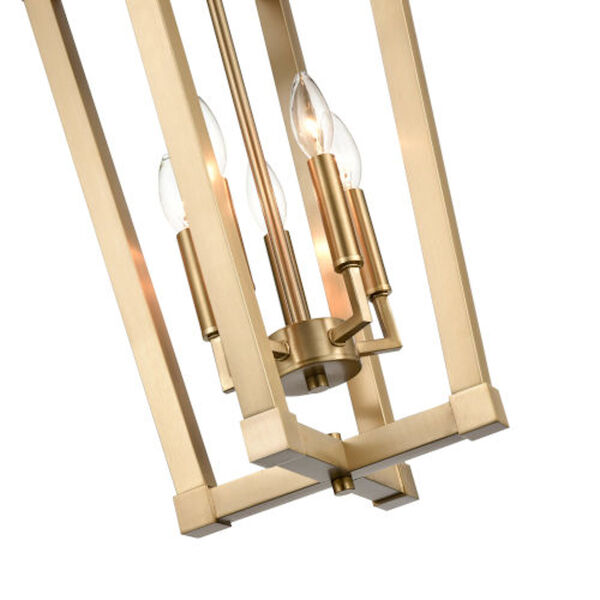 Cora Modern Gold Five-Light Pendant, image 3