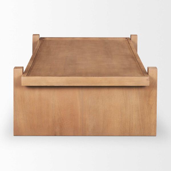 Eula Medium Brown Wood Coffee Table, image 3