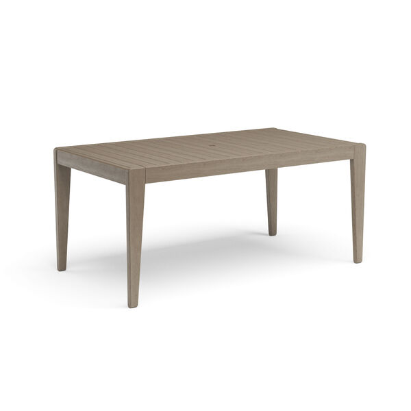 Sustain Rattan Outdoor Rectangle Dining Table, image 1
